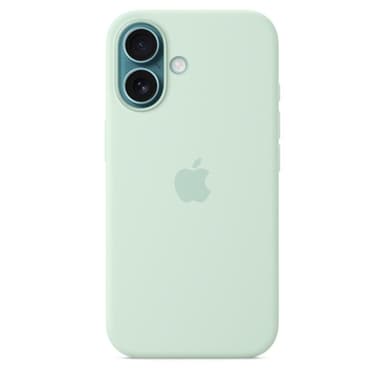 Apple iPhone 16 Silicone Case with MagSafe - Aquamarine (SEASONAL)