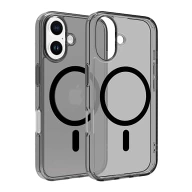 Dviced Magsafe iPhone 16 smoke case - Black