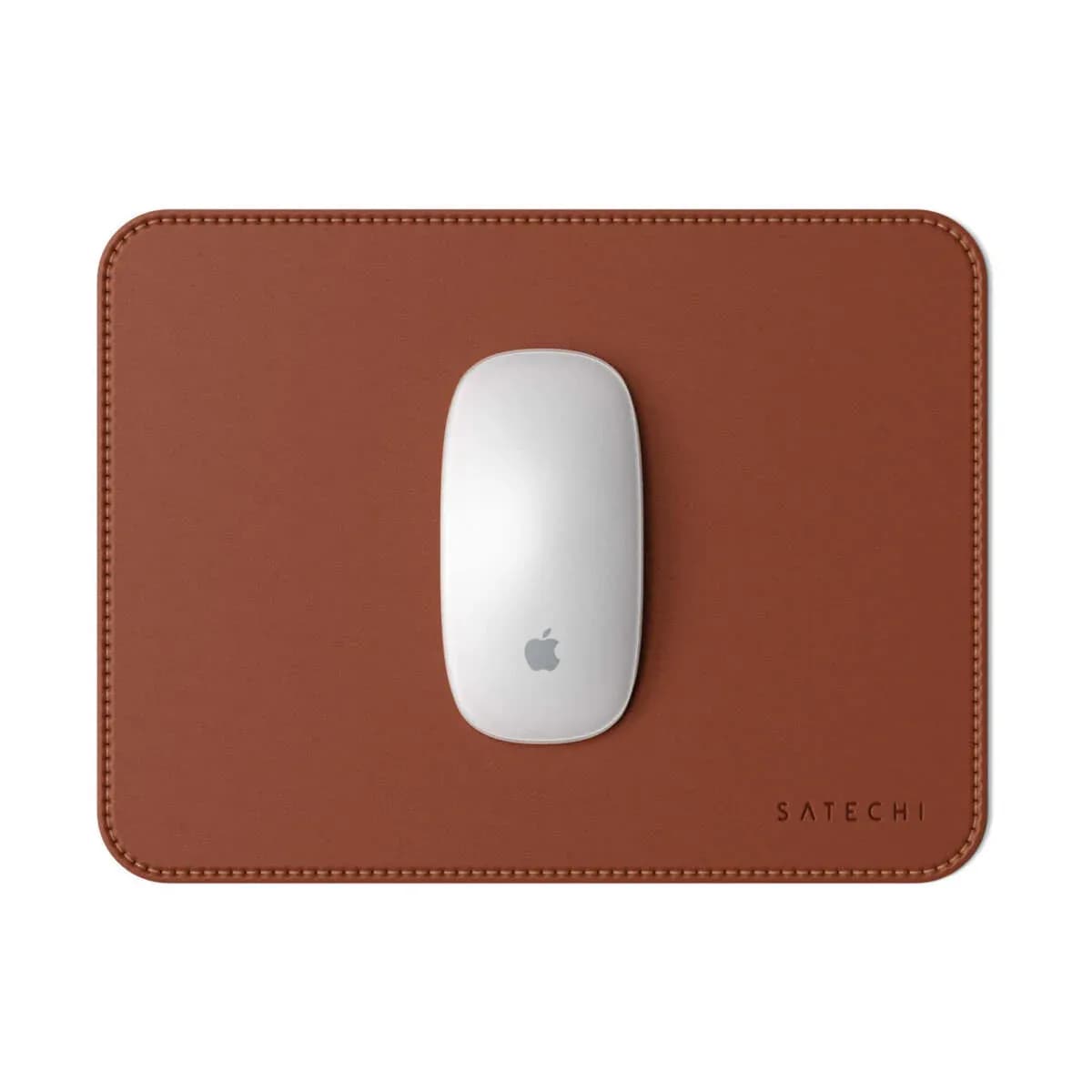 Podloga za mis Satechi Eco Leather Mouse Pad - Brown