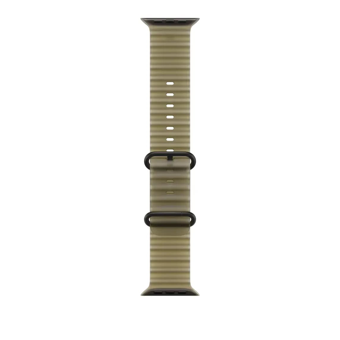 49mm Translucent Kelp Ocean Band - Black Titanium Finish