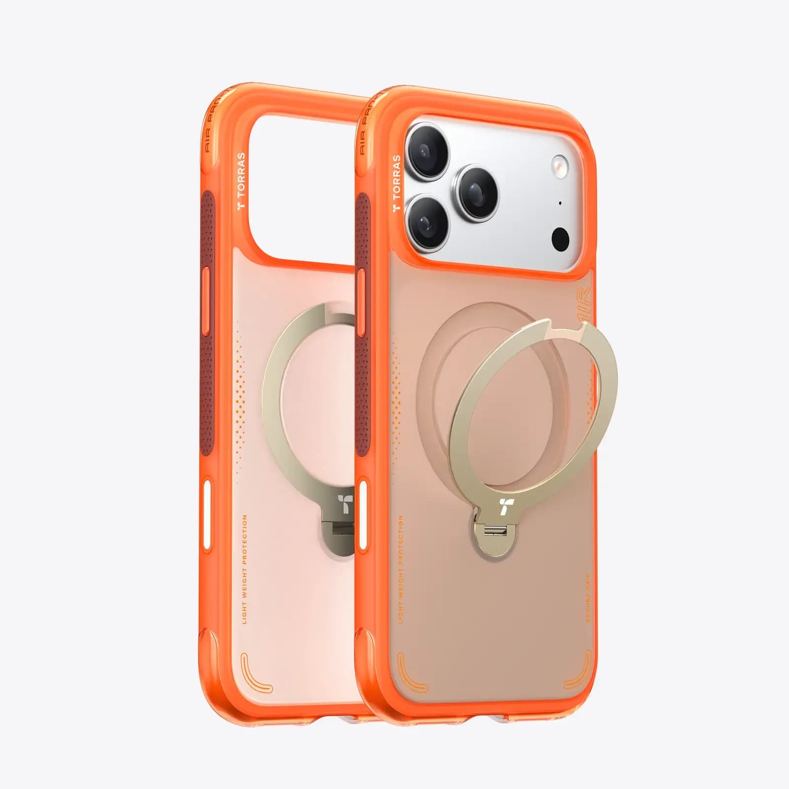 Torras Ostand Q3 Air, horizon orange - iPhone 17 Pro Max
