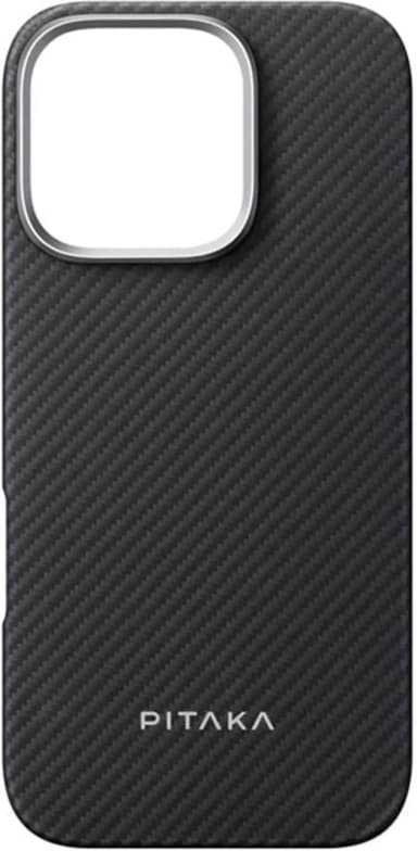 Pitaka Ultra-Slim Case, Black/Grey Twill - iPhone 16 Pro